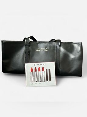 Givenchy Lipstick Set with Complimentary Black Parfums Tote